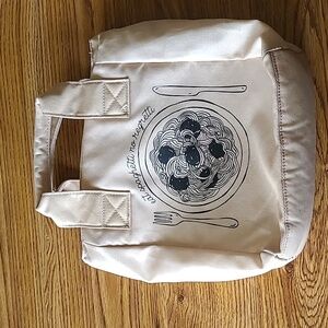 Old Navy Brand Eat Spaghetti No Regretti Insulated Lunch Bag
